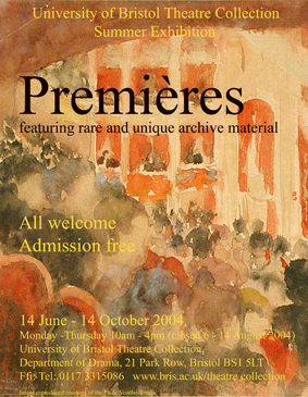 Premières Exhibition Poster